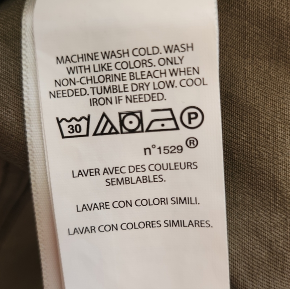 SOLD!!$115 Polo Ralph Lauren Chino Pants Mens 34x34 Green Khaki Stretch Straight - Picture 9 of 10